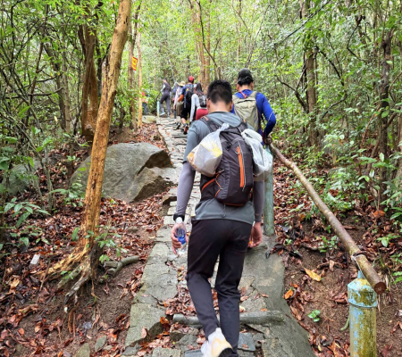 Cuối tuần hiking nhẹ nhàng núi Minh Đạm